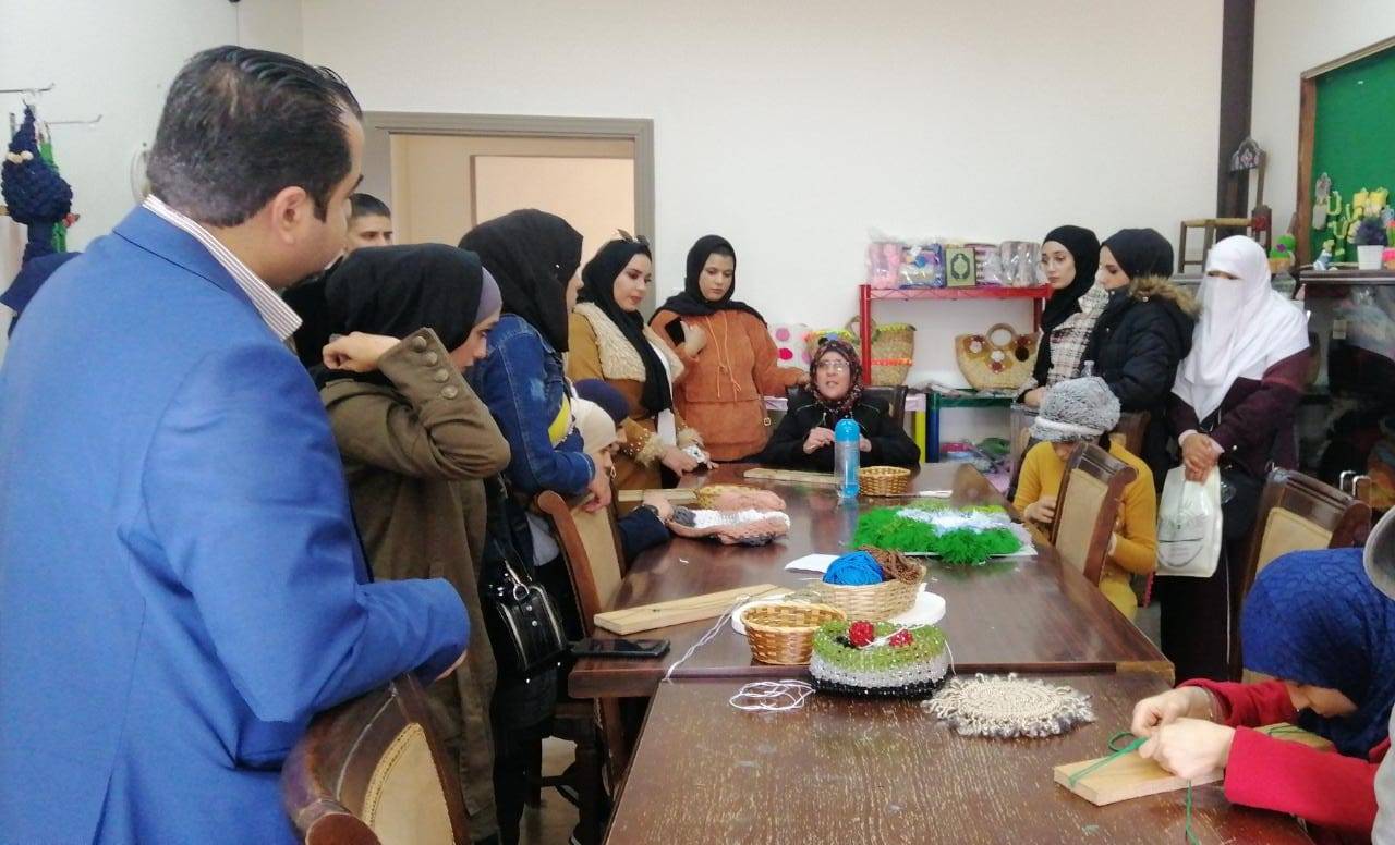 مديرة المركز السعودي لتأهيل وتدريب الكفيفات في الأردن تلتقي وفدا من جامعة الحسين بن طلال