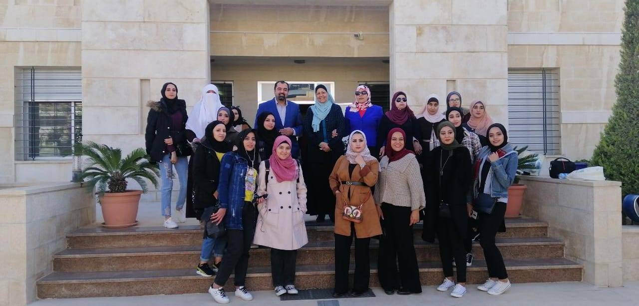 مديرة المركز السعودي لتأهيل وتدريب الكفيفات في الأردن تلتقي وفدا من جامعة الحسين بن طلال