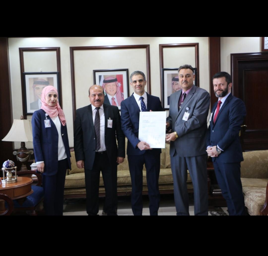 الضمان تحصد شهادة التميّز الدولية في الوقاية من المخاطر المهنية