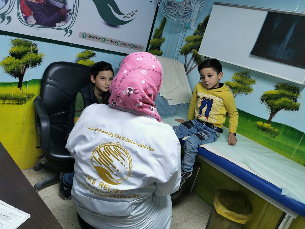 خدمات متميزة للرعاية الصحية تقدمها عيادات مركز الملك سلمان للسوريين في مخيم الزعتري 