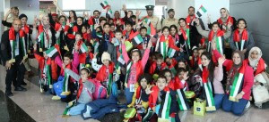 شرطة دبي تشارك في إسعاد أطفال عراقيين وتسهيل إجراءات سفرهم