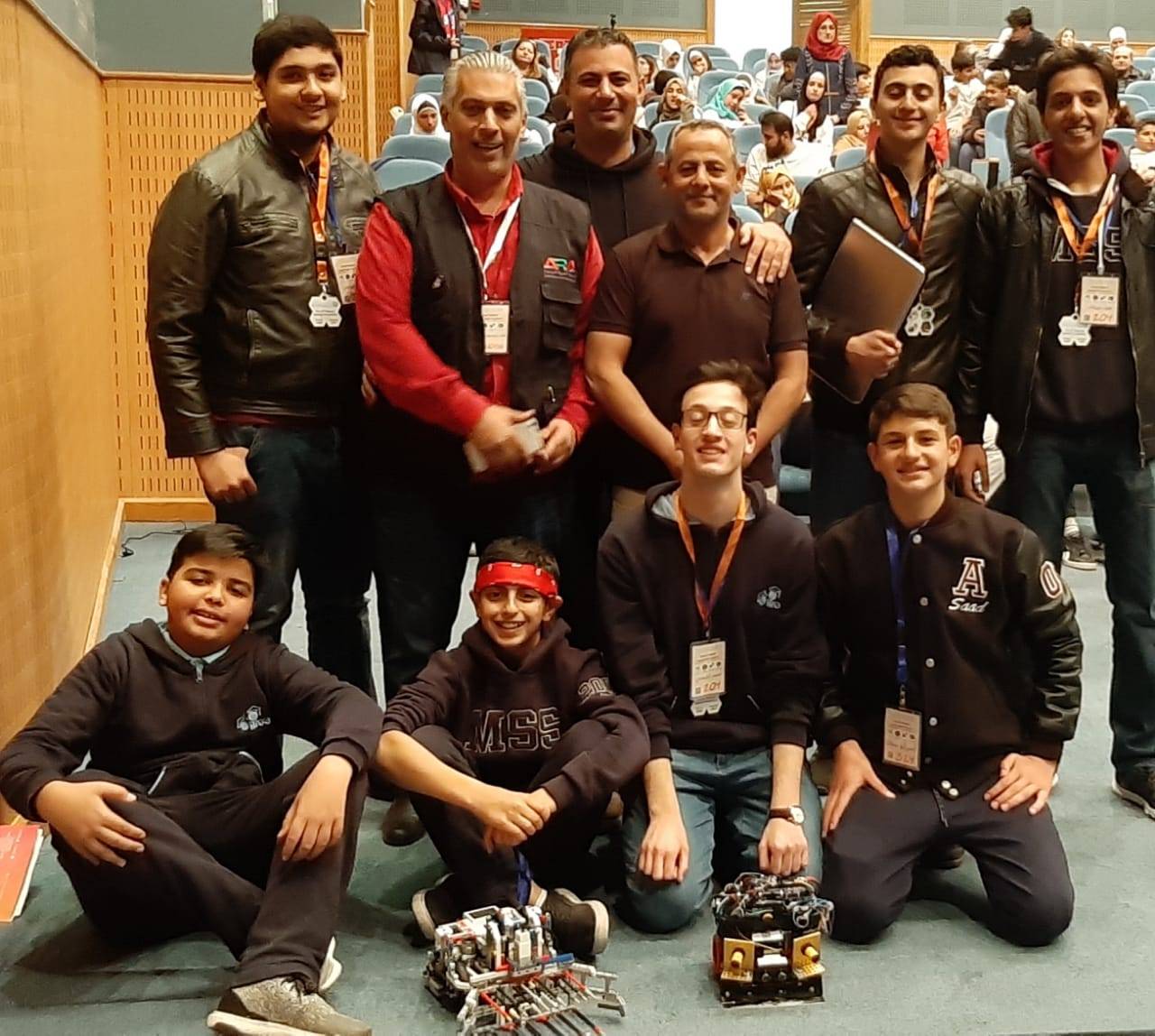 مدارس النظم الحديثة تحقق على مستوى المملكة المركز الثالث عن مشروع (Grendizer 1) والمركز الثالث عن مشروع (Grendizer 2) مسابقة جمع الكرات