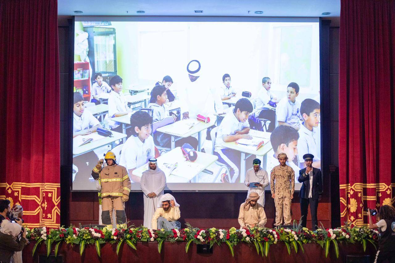 ماجد النعيمي يشهد احتفالات جامعة عجمان باليوم الوطني الـ 48