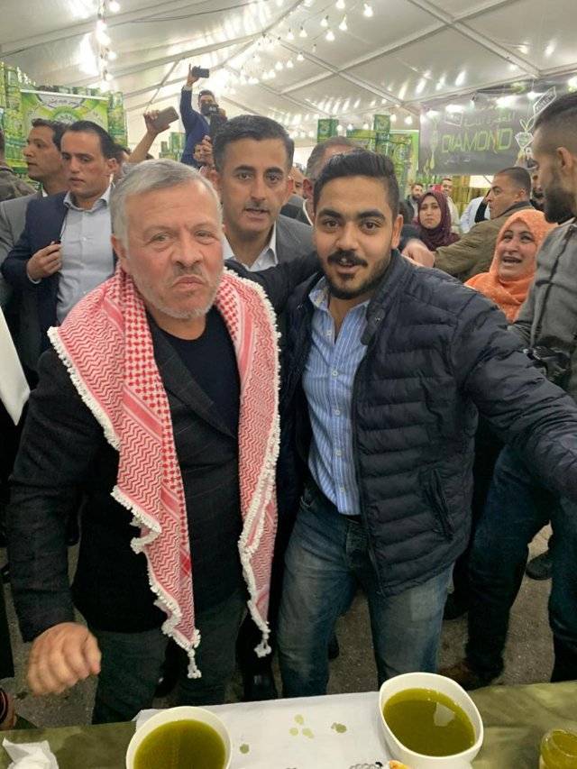 عاجل .. الملك بزيارة مفاجئة لمهرجان الزيتون بحدائق الحسين
