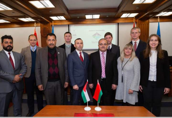 جامعة جدارا توقع إتفاقية تعاون أكاديمي مع جامعة بلاروسيا الحكومية للمعلوماتية والراديوإلكترونكس