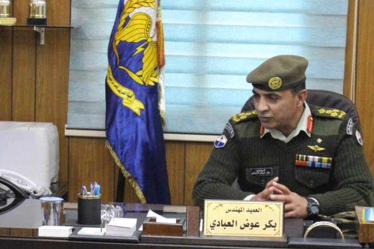 تهنئة للعميد المهندس بكر العبادي بمناسبة تعيينه مديرا للامن السيبراني وتكنولوجيا المعلومات