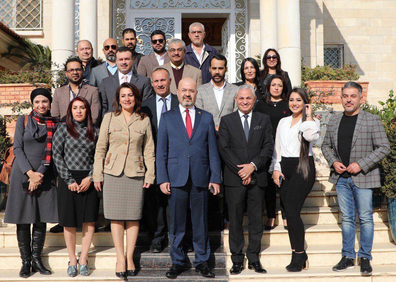 السفير العراقي في عمان يؤكد الحرص على تعزيز العلاقات الثنائية ويعبر عن اعتزازه بوسائل الإعلام
