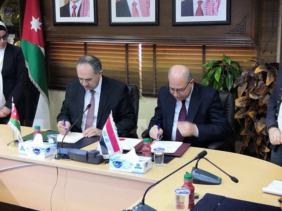 توقيع مذكرة تعاون لنقل المحكومين بين الاردن والعراق 