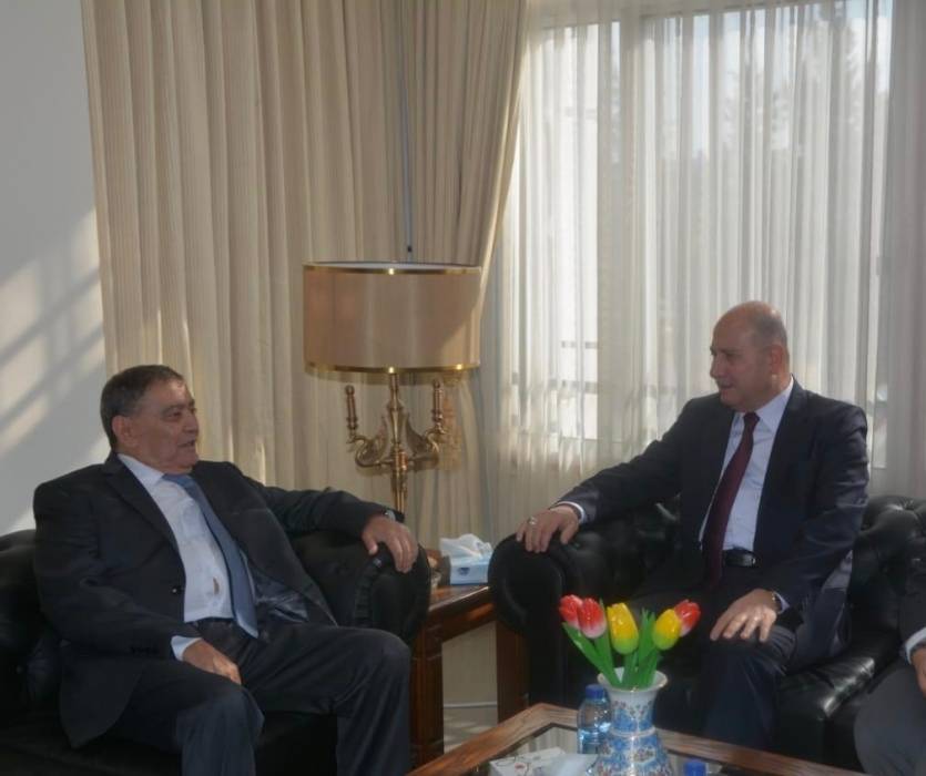 التل يستقبل وزير العدل العراقي