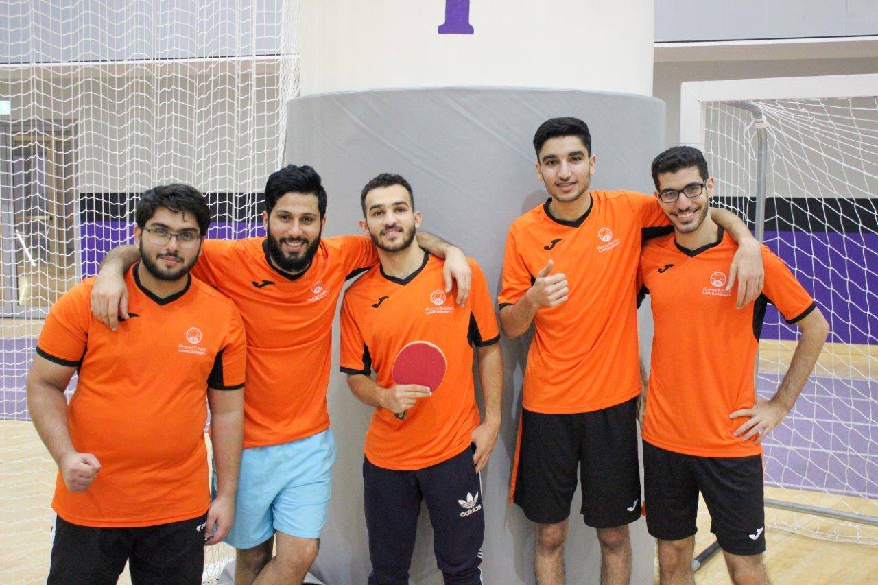 الفرق الریاضیة في جامعة عجمان تحصد مراكز متقدمة في بطولات ریاضیة على مستوى الجامعات