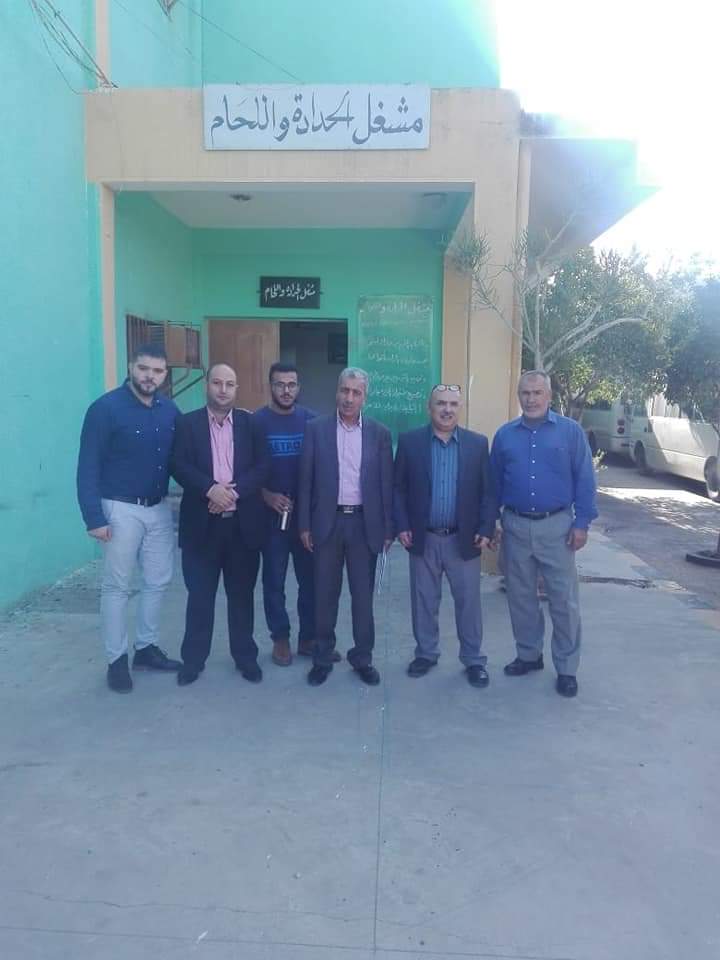 زيارة طلبة من كلية العلوم التربويه في جامعة جدارا إلى مركز التدريب المهني في المشارع