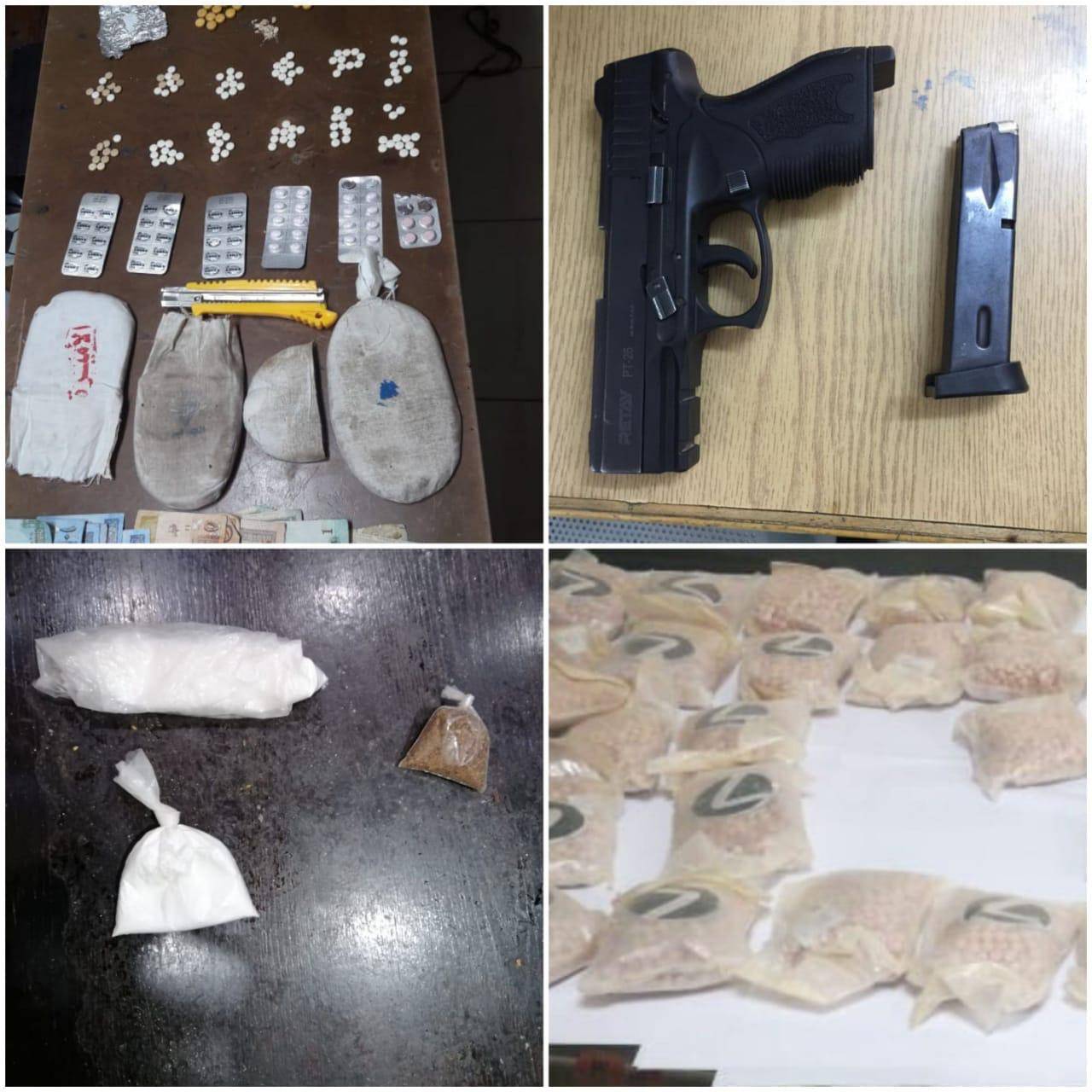 احباط تهريب 40 الف حبة مخدرة لاحدى دول الجوار 