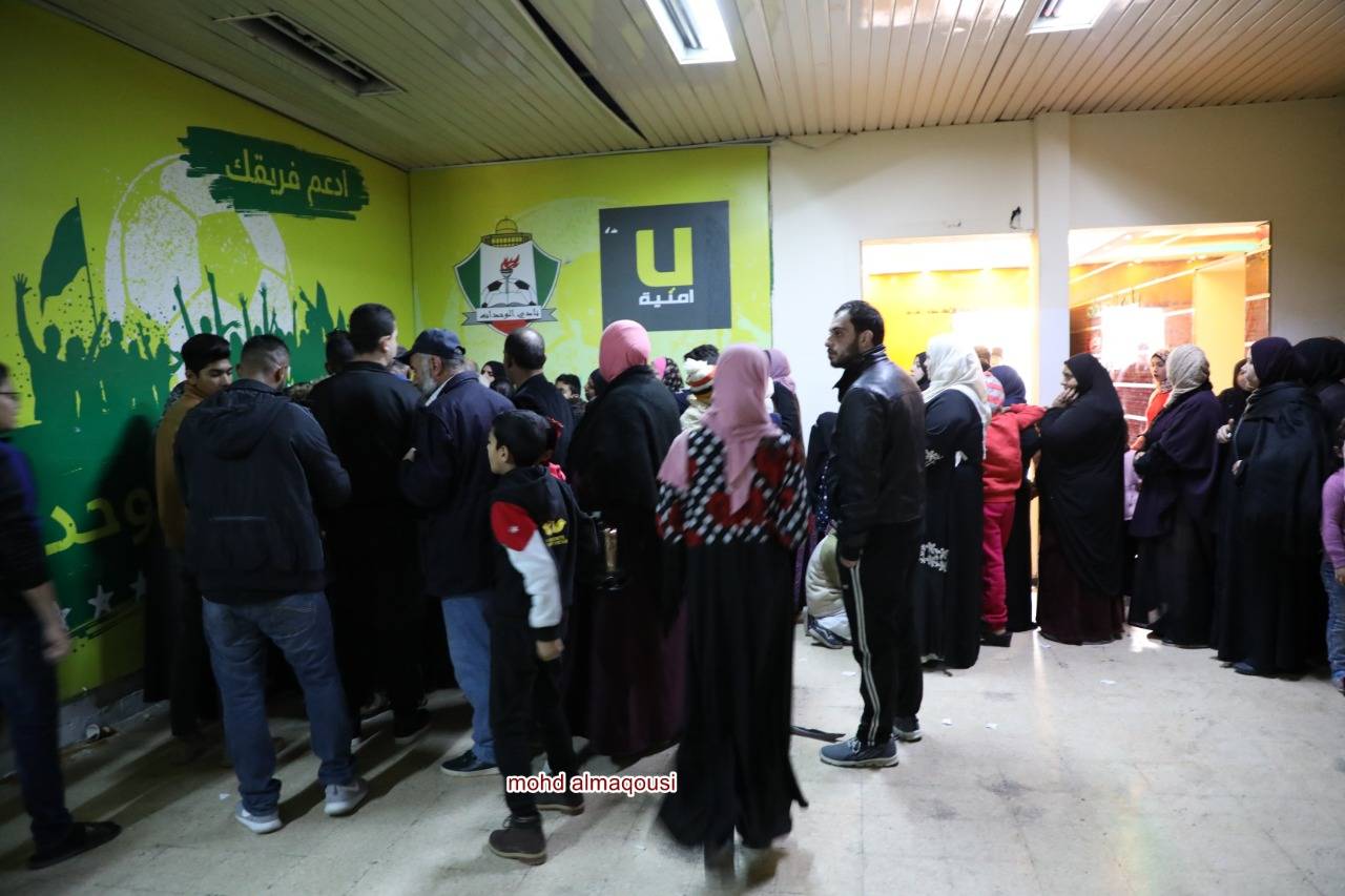 اللجنه الاجتماعية بنادي الوحدات تنجح بتنظيم اليوم الطبي المجاني