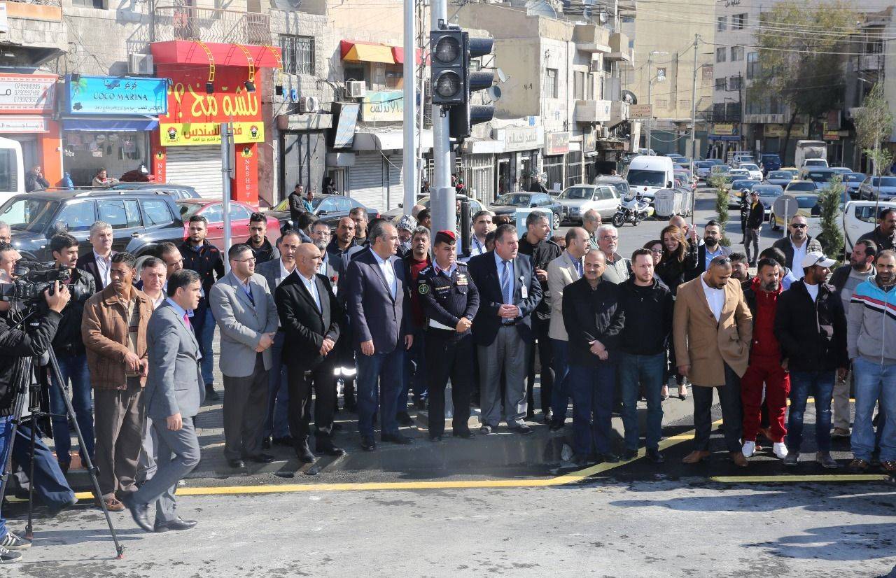 عودة حركة السير بشارع عمر مطر في رأس العين