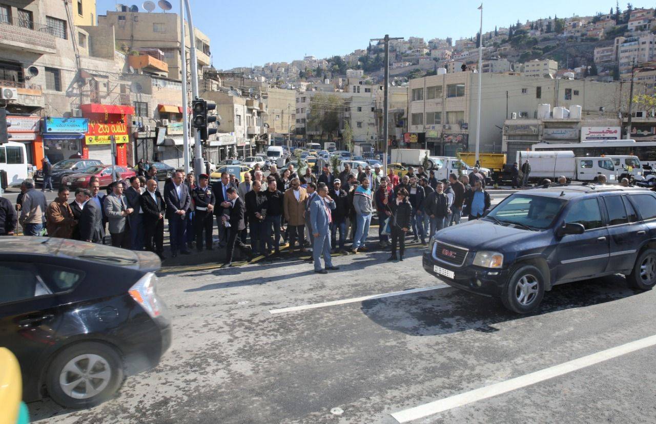 عودة حركة السير بشارع عمر مطر في رأس العين