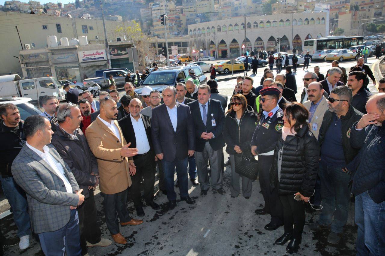 عودة حركة السير بشارع عمر مطر في رأس العين