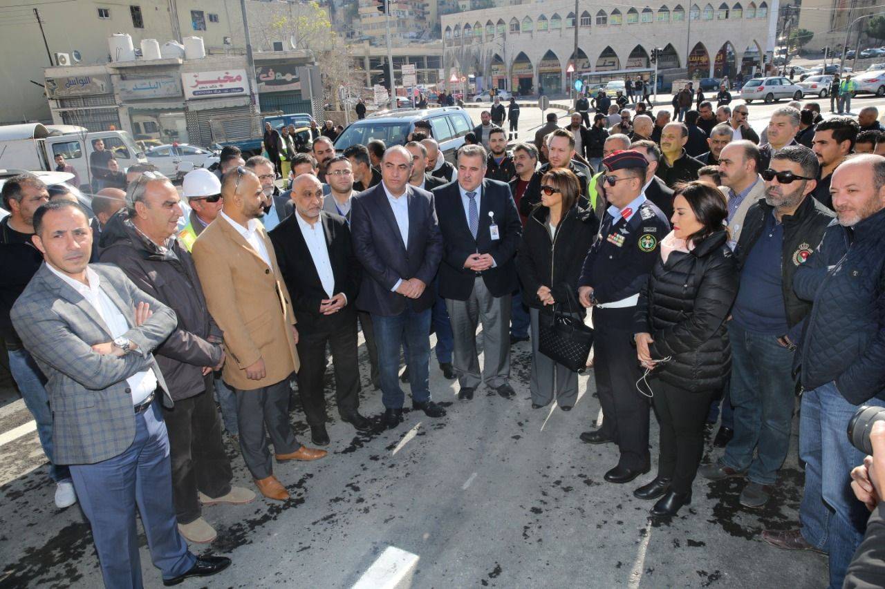 عودة حركة السير بشارع عمر مطر في رأس العين