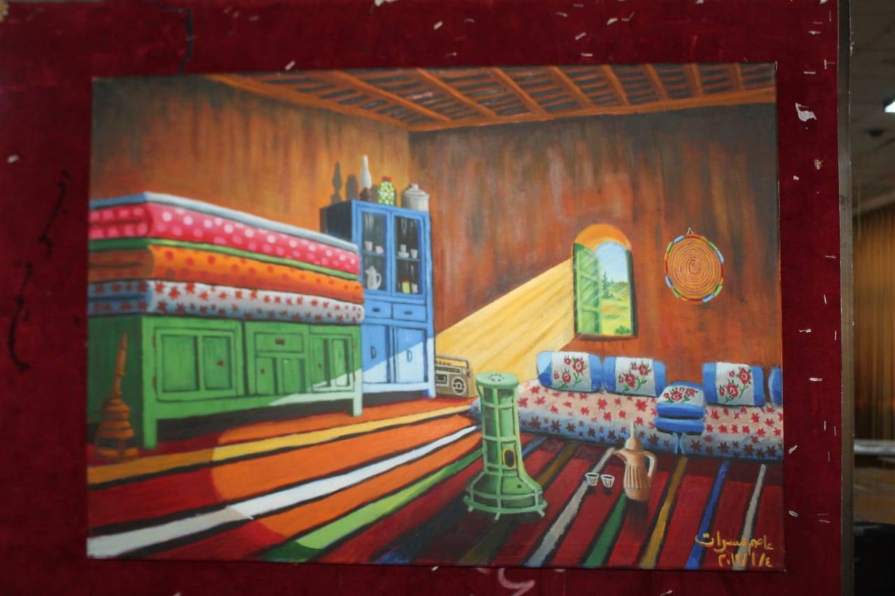 جامعة اليرموك تنظم معرض محاكاة الحياة الريفية والتراثية في شمال الاردن