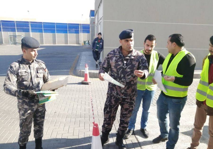 الدفاع المدني يُنظم مبادرة (شتاء آمن) في محافظة معان