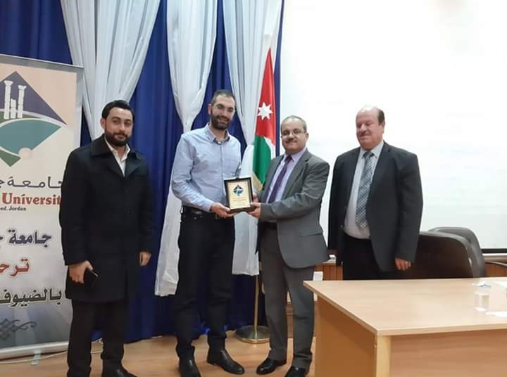 محاضرة للنائب زيادين عن دور الشباب للنهوض بالوطن في جامعة جدارا