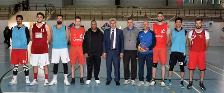 تظاهرة رياضية كبيرة في جامعة جدارا في لعبة كرة السلة 