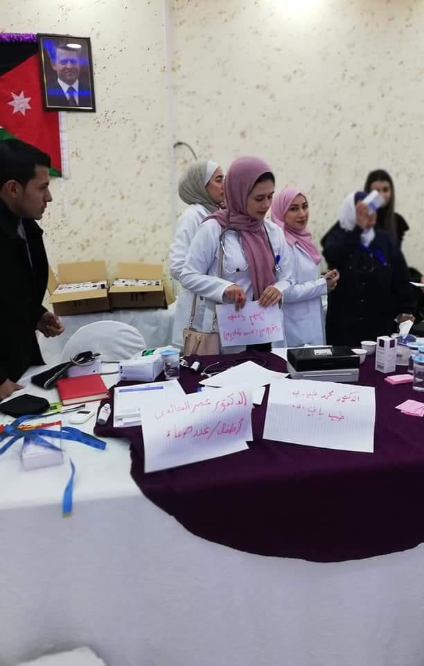 الدكتور عمر عواد الخالدي بالتعاون مع مستشفى الاستقلال ينظم يوم طبي مجاني بالخالدية / المفرق