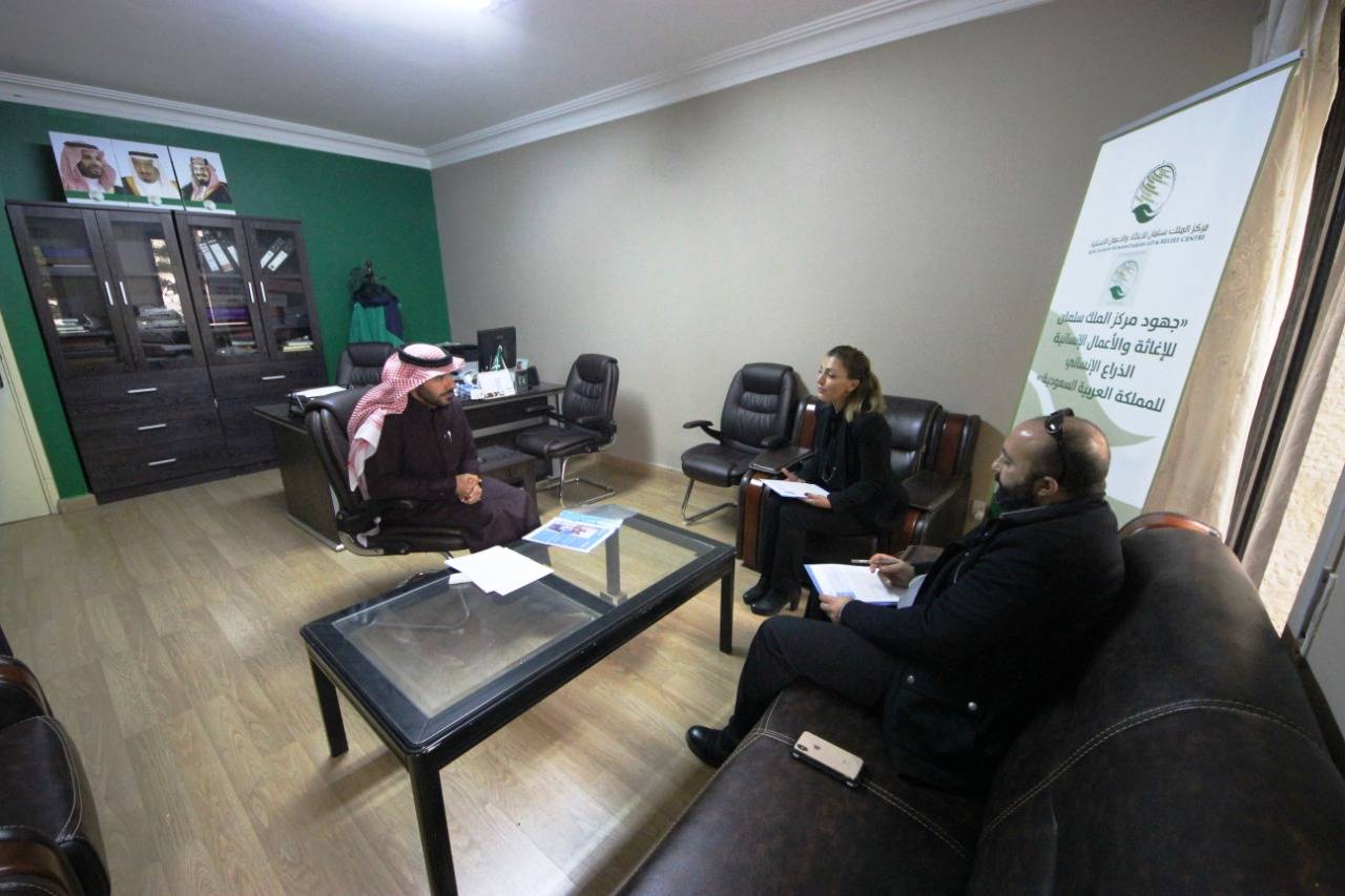 مركز الملك سلمان للإغاثة في الأردن يبحث سبل التعاون مع مكتب الأمم المتحدة لتنسق الشؤون الإنسانية (OCHA)