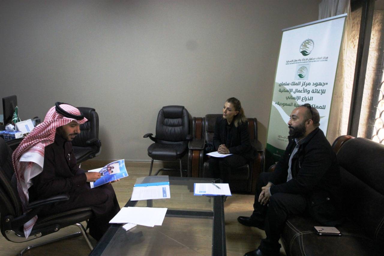 مركز الملك سلمان للإغاثة في الأردن يبحث سبل التعاون مع مكتب الأمم المتحدة لتنسق الشؤون الإنسانية (OCHA)