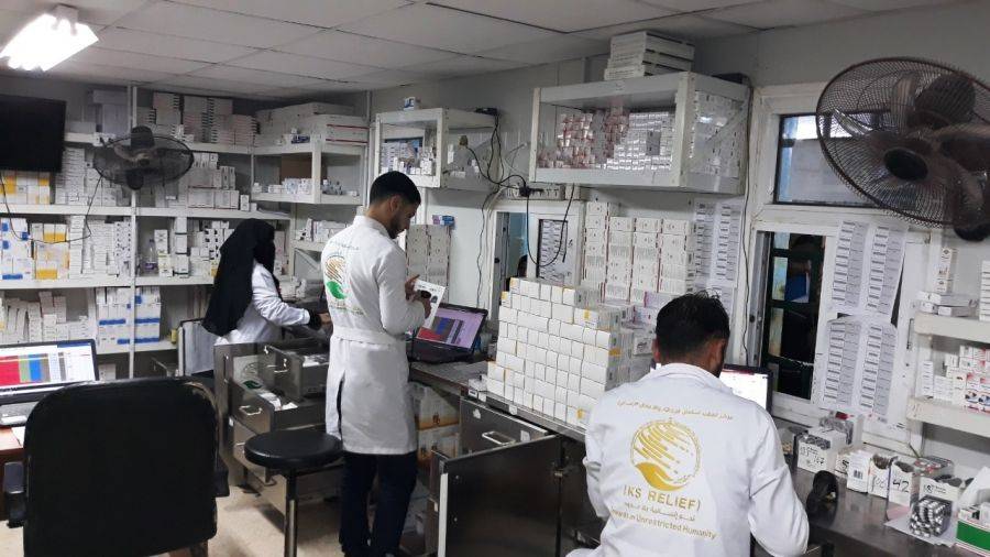 صيدلية عيادات مركز الملك سلمان للإغاثة في مخيم الزعتري تقدم اكثر من 13 الف وصفة طبية للاشقاء السوريين خلال شهر نوفمبر