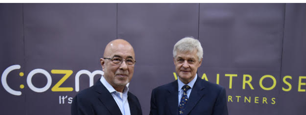 Cozmo يتعاون مع سلسلة سوبرماركتWaitrose  Partners  البريطانية لإطلاق منتجات جديدة في المملكة