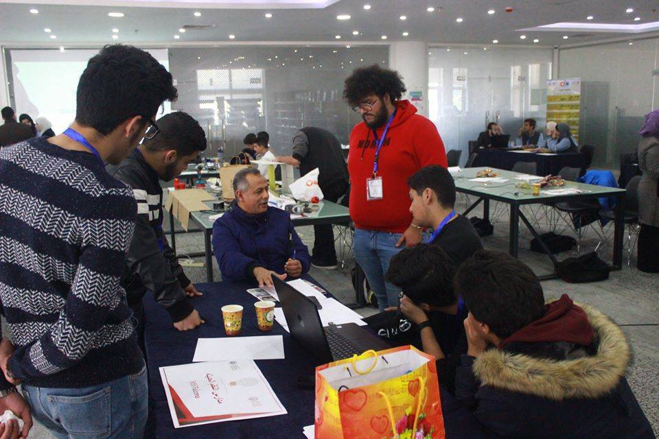 مدارس النظم الحديثة الثانويه ذكور تحرز المركز الاول بمسابقة هاكاثون