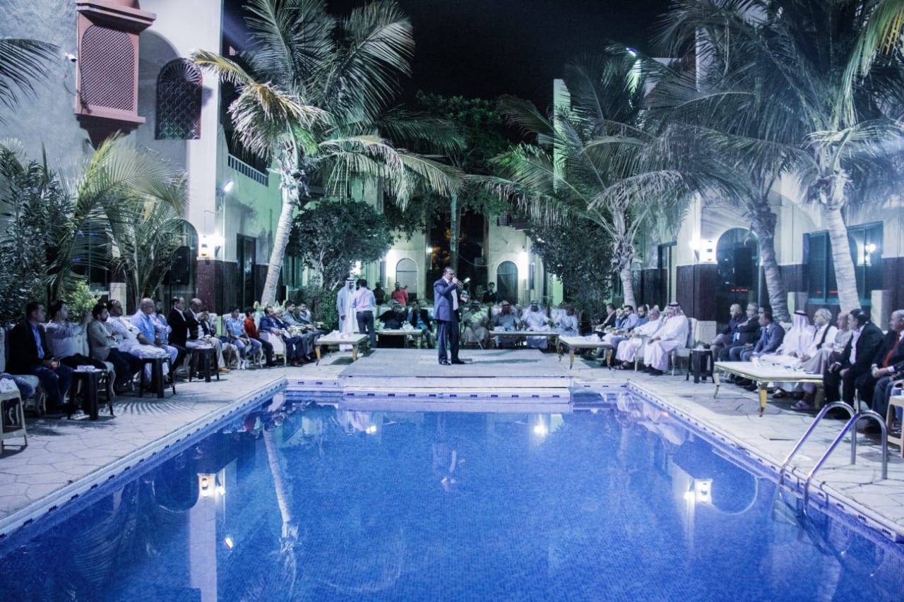 ابناء الجالية الاردنية في الامارات بضيافة الشيخ فضل البري 