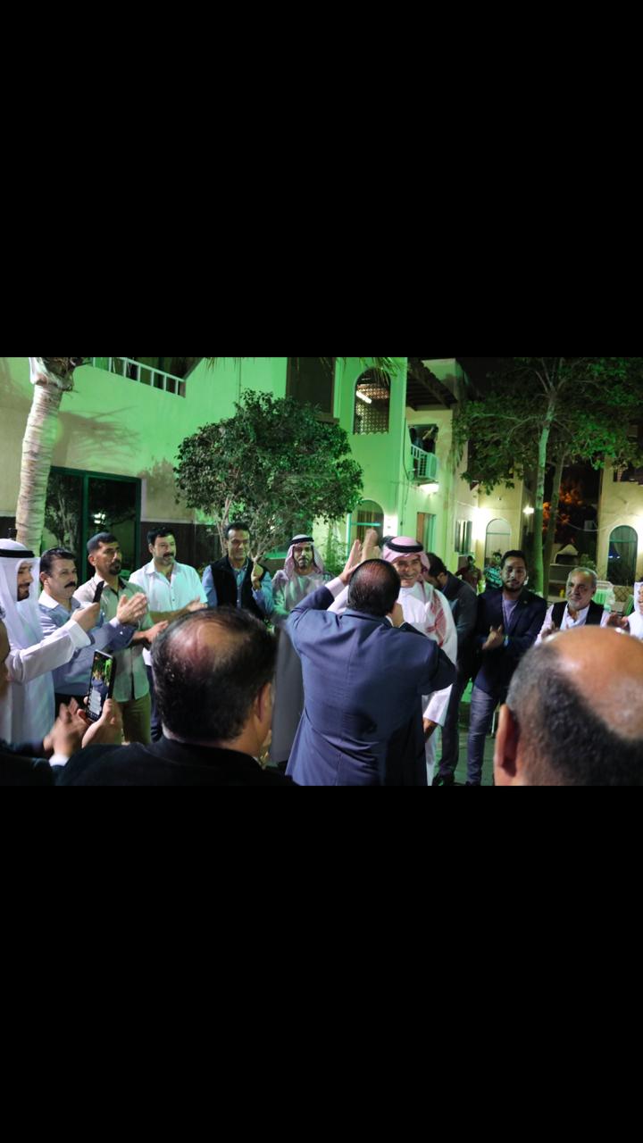 ابناء الجالية الاردنية في الامارات بضيافة الشيخ فضل البري 