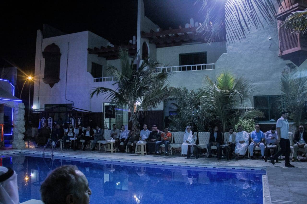 ابناء الجالية الاردنية في الامارات بضيافة الشيخ فضل البري 