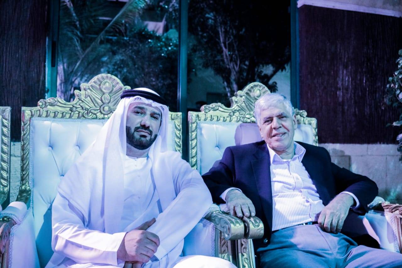 ابناء الجالية الاردنية في الامارات بضيافة الشيخ فضل البري 