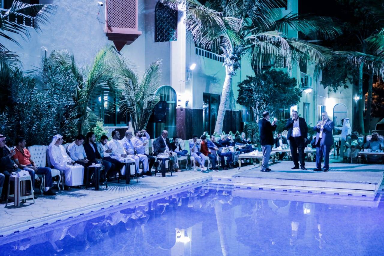 ابناء الجالية الاردنية في الامارات بضيافة الشيخ فضل البري 