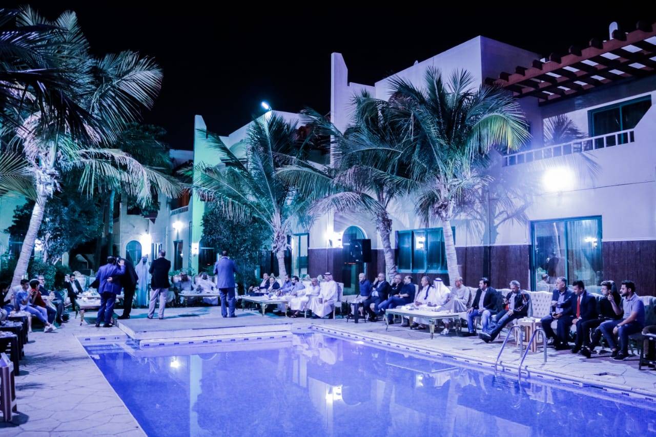 ابناء الجالية الاردنية في الامارات بضيافة الشيخ فضل البري 