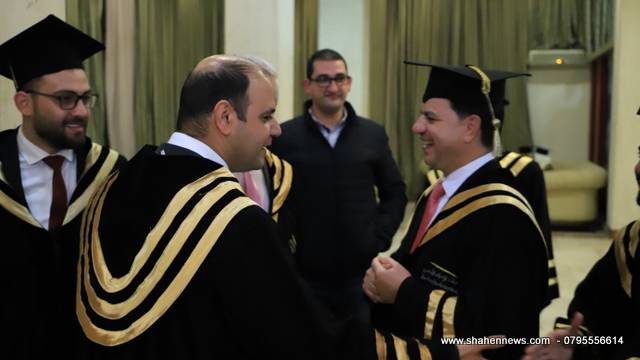 تخريج الفوج العاشر من طلبة الماجستير في الصحافة والإعلام الحديث في المعهد الاعلامي