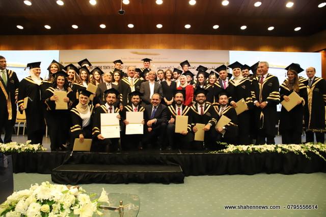 تخريج الفوج العاشر من طلبة الماجستير في الصحافة والإعلام الحديث في المعهد الاعلامي