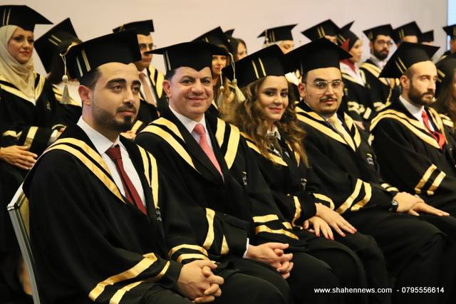 تخريج الفوج العاشر من طلبة الماجستير في الصحافة والإعلام الحديث في المعهد الاعلامي