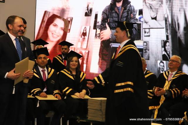 تخريج الفوج العاشر من طلبة الماجستير في الصحافة والإعلام الحديث في المعهد الاعلامي