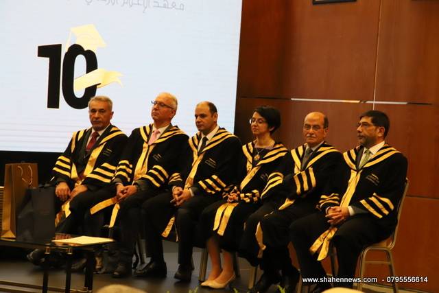 تخريج الفوج العاشر من طلبة الماجستير في الصحافة والإعلام الحديث في المعهد الاعلامي