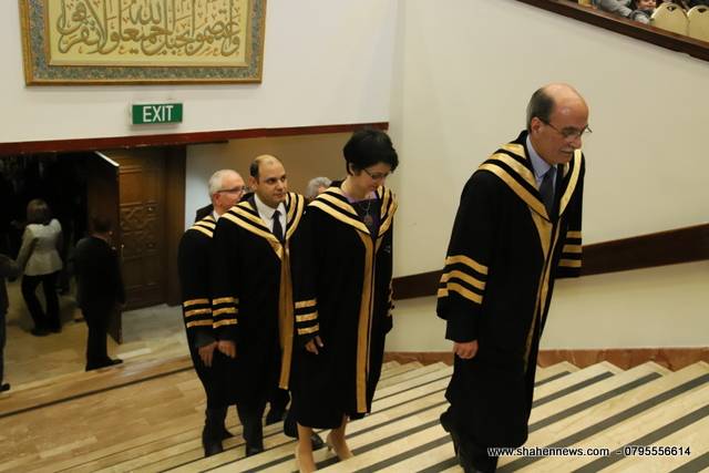 تخريج الفوج العاشر من طلبة الماجستير في الصحافة والإعلام الحديث في المعهد الاعلامي