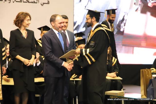 تخريج الفوج العاشر من طلبة الماجستير في الصحافة والإعلام الحديث في المعهد الاعلامي