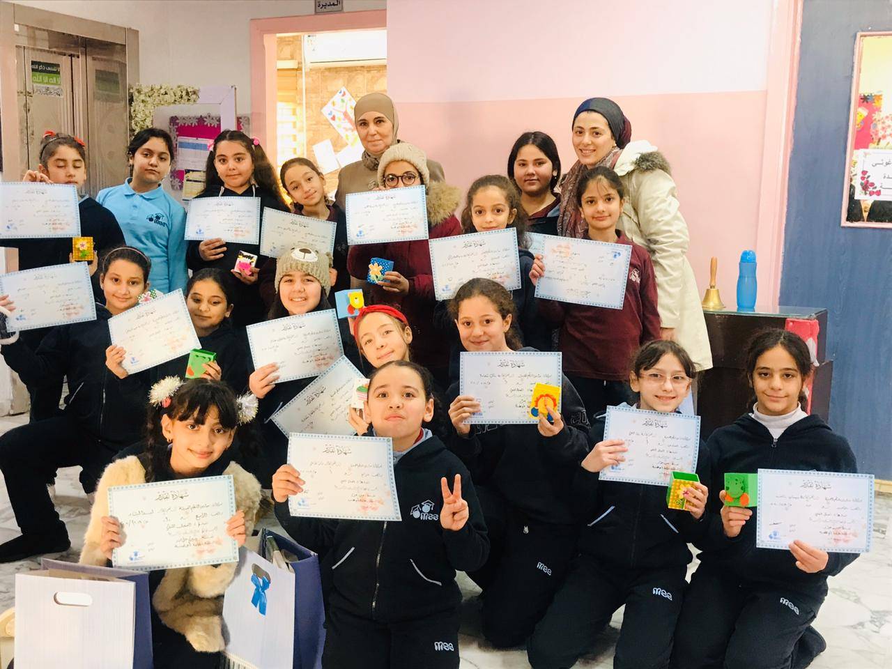 المسابقة الفنية في مدارس النظم الحديثة / بنات