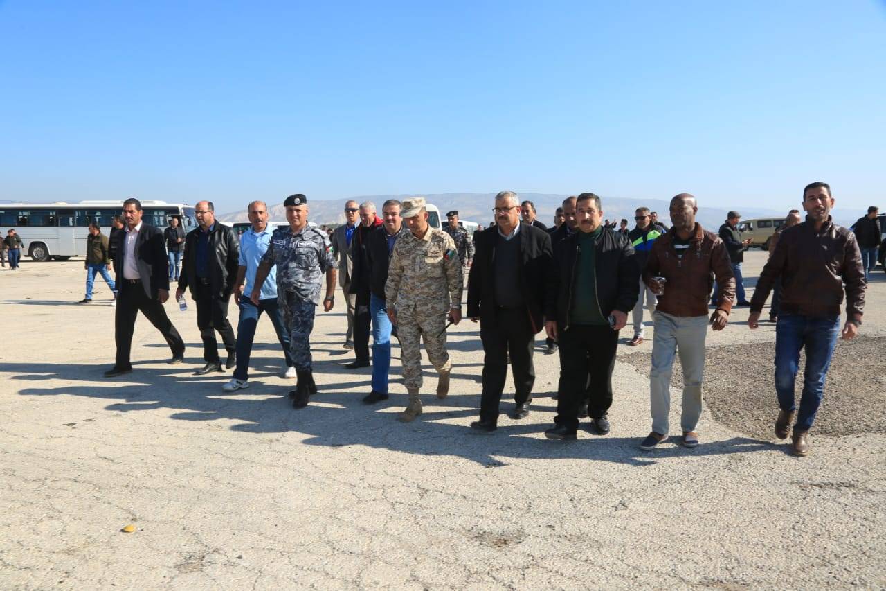 متقاعدو الدرك يزورون منطقة الباقورة