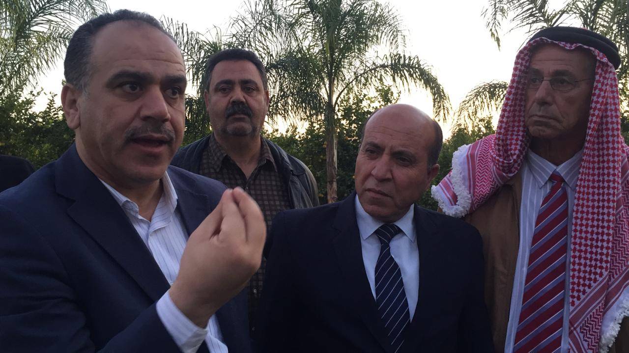 وزير الزراعة يلتقي مزارعي الحمضيات في الاغوار الشمالية 