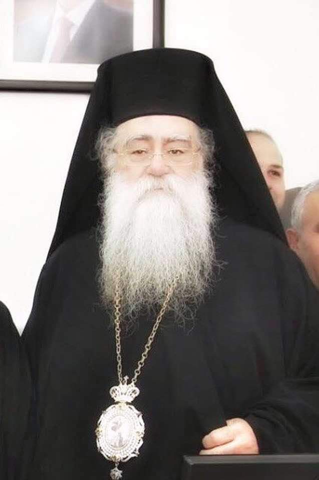 المتروبوليت فنيذيكتوس يوجه تهنئه بمناسبة عيد الميلاد