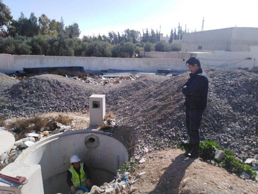 المياه : اعتداء جديد وكبير على خط ناقل الديسي  في القطرانة