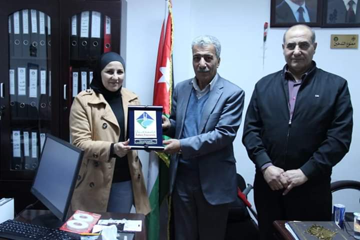 وفد من جامعة جدارا يزور مركز سهل حوران لتربية ذوي الإحتياجات الخاصة في بلدة الشجرة